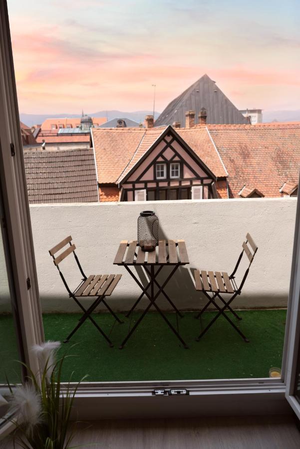 Mama With Aircon Including Parking 2 Cars Apartment Colmar Exterior foto