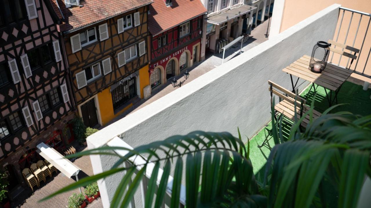 Mama With Aircon Including Parking 2 Cars Apartment Colmar Exterior foto